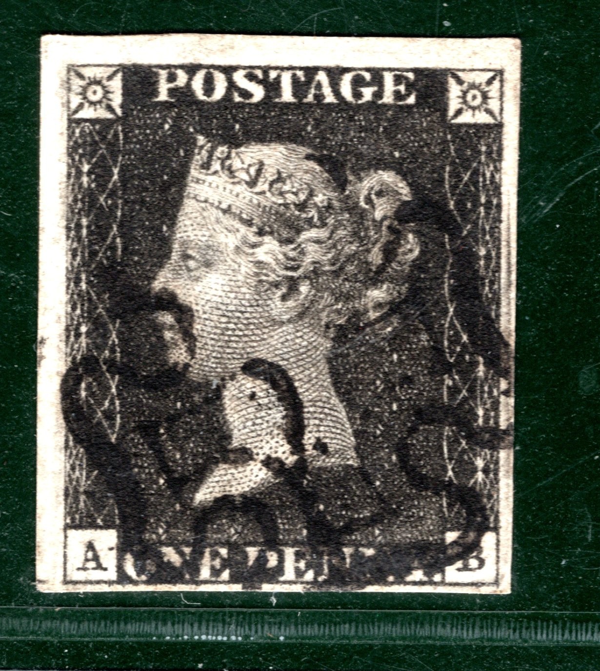 PENNY BLACK 1840 GB SG.2 1d Plate 6 (AB) *TRL*?? MX c£500-SBR54 - Image 5