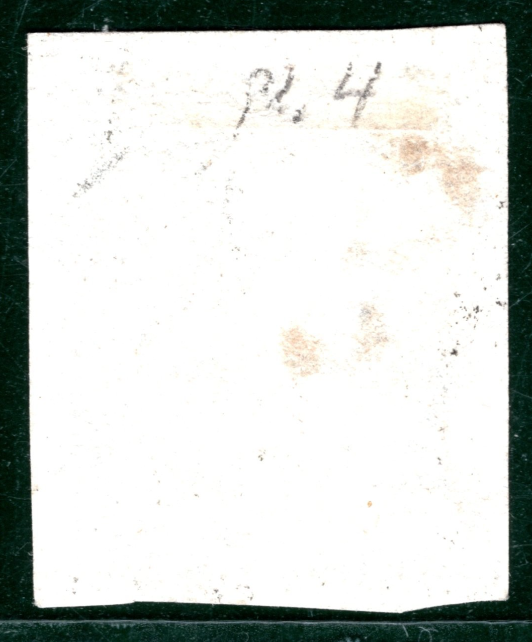 PENNY BLACK 1840 Stamp GB SG.2 1d Plate 4 (TA) LARGE MARGINS AS23 Cat £400-SBR86 - Image 3
