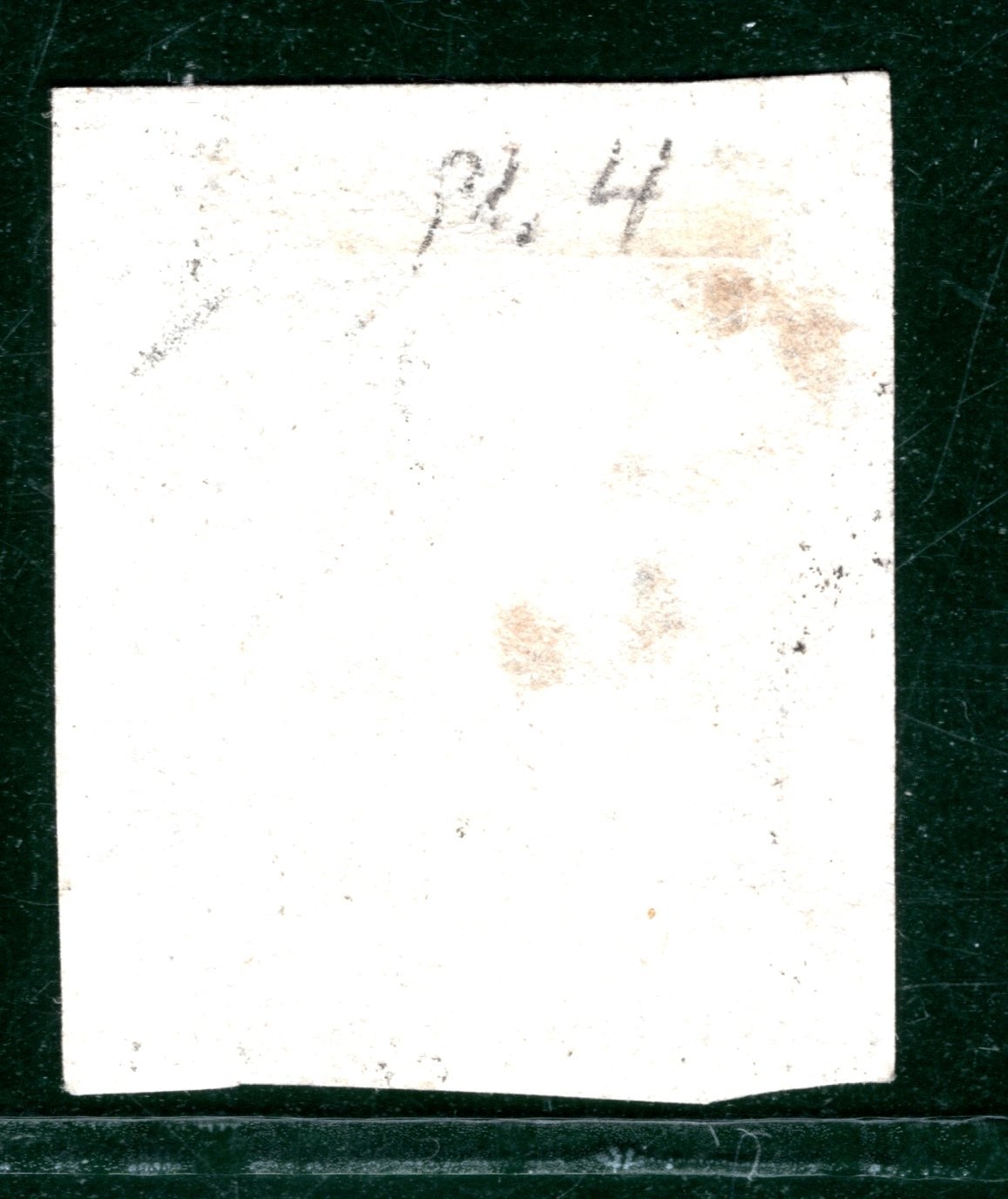 PENNY BLACK 1840 Stamp GB SG.2 1d Plate 4 (TA) LARGE MARGINS AS23 Cat £400-SBR86 - Image 6