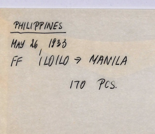 PHILIPPINES Air 1933 Cover FIRST FLIGHT Iloilo-Manila MULLER #100a {Joffe}WT119 - Image 13