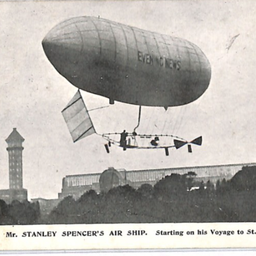 PIONEER AVIATION Card AIRSHIP *Stanley Spencer* Crystal Palace 1903 Flight PZ72 - Image 12