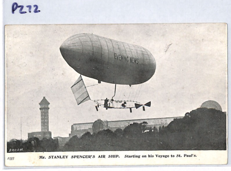 PIONEER AVIATION Card AIRSHIP *Stanley Spencer* Crystal Palace 1903 Flight PZ72 - Image 13