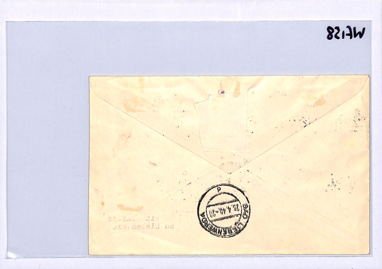 POLAND WW2 GERMANY OCCUPATION Cover Kraków Reg *OSTEN* 1940 Overprints WF158 - Image 7