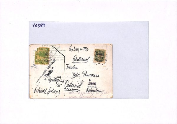 POLAR/NORWAY Card 1908 NORDKAP CDS Austria-Lloyd Yacht*THALIA* Ship Cachet YX387 - Image 7