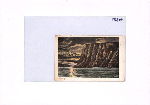 POLAR/NORWAY Card 1908 NORDKAP CDS Austria-Lloyd Yacht*THALIA* Ship Cachet YX387 - Image 8