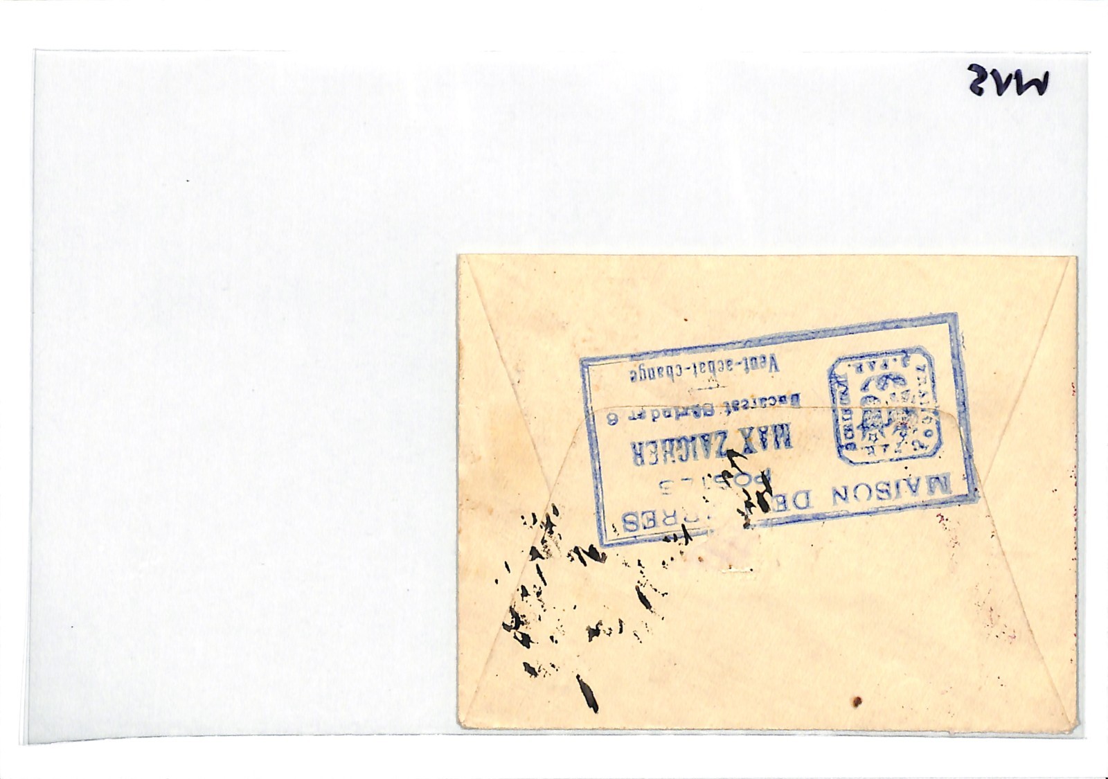 ROMANIA WW1 Cover GERMANY OCC MViR Error *INVERTED OVERPRINT* 1917 Bucharest WV5 - Image 8