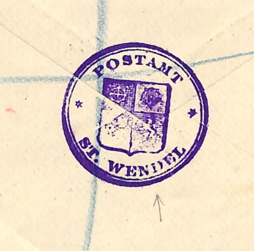 SAAR Cover VOLKSABSTIMMUNG O/p *St WENDEL* 600 YEAR 1935 CDS 5F High Value XM78 - Image 3