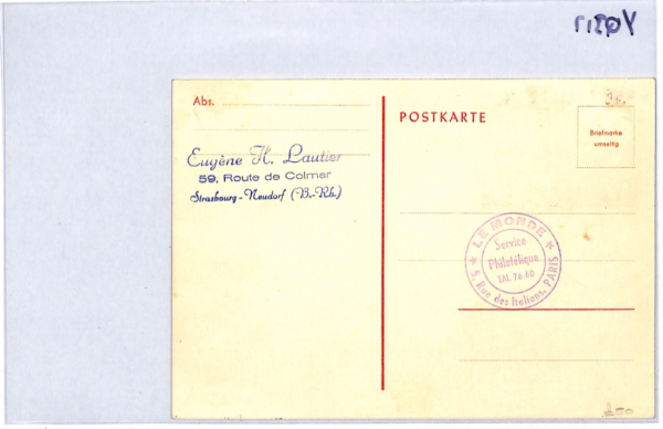 SAAR Mail-Coach MAXI-CARD Stamp Day 1950 Saarbrucken {samwells-covers}YQ317 - Image 12