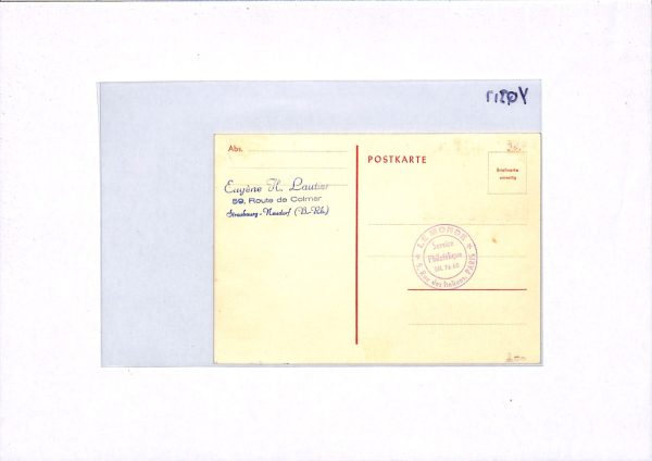 SAAR Mail-Coach MAXI-CARD Stamp Day 1950 Saarbrucken {samwells-covers}YQ317 - Image 13