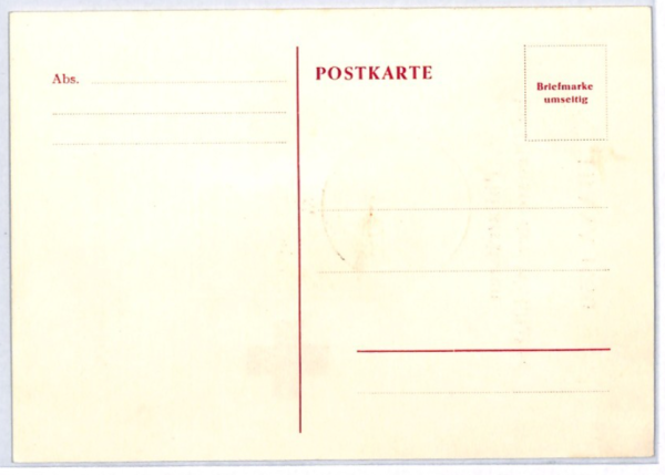 SAAR Red Cross Fund 1950 25+10f Postcard Saarbrucken IBASA MAXI-CARD YQ345 - Image 4