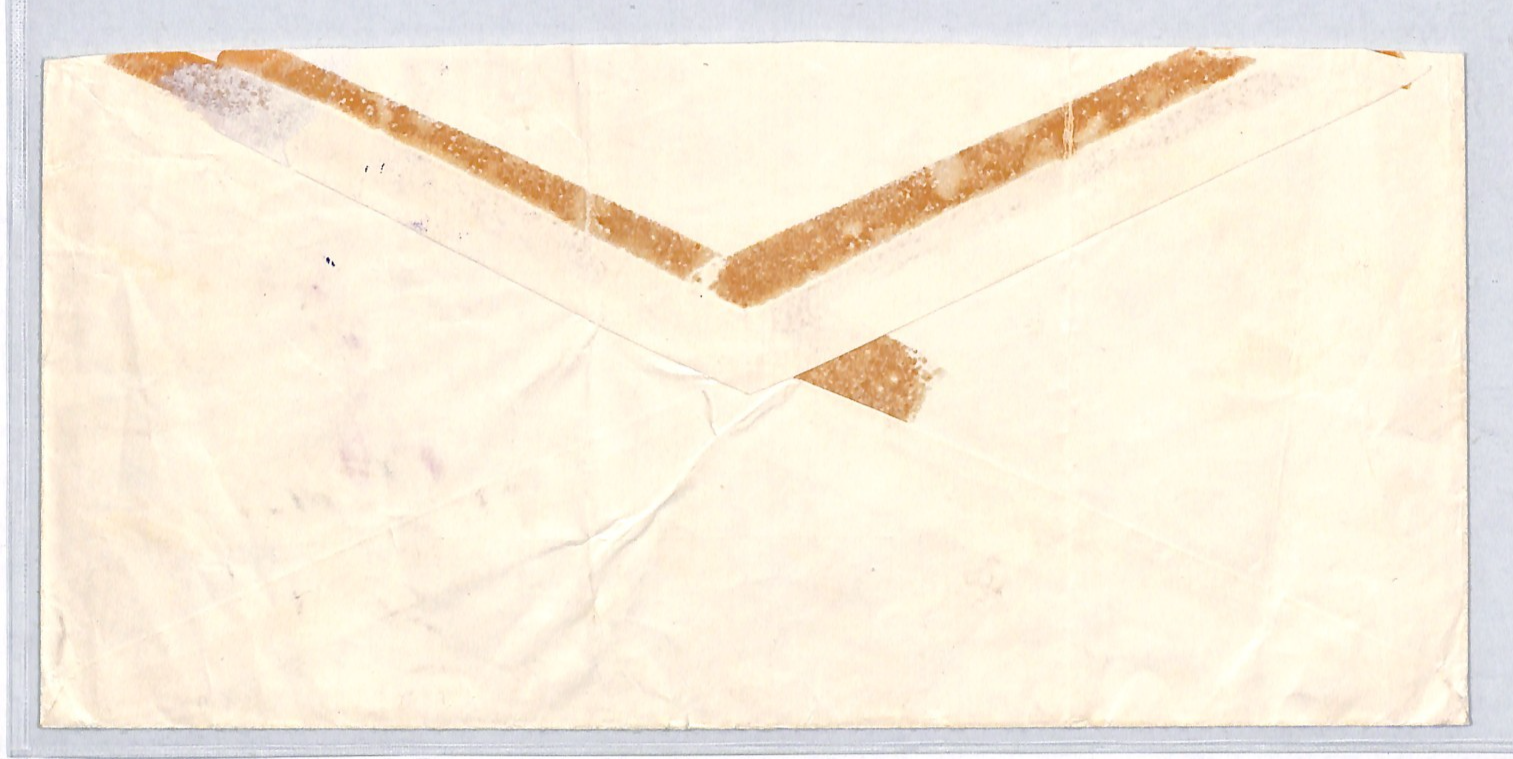 SAUDI ARABIA Air Cover ZAHRAN AEROPORT Reg 20g PLANE (1949) Mixed Franking VM78 - Image 5