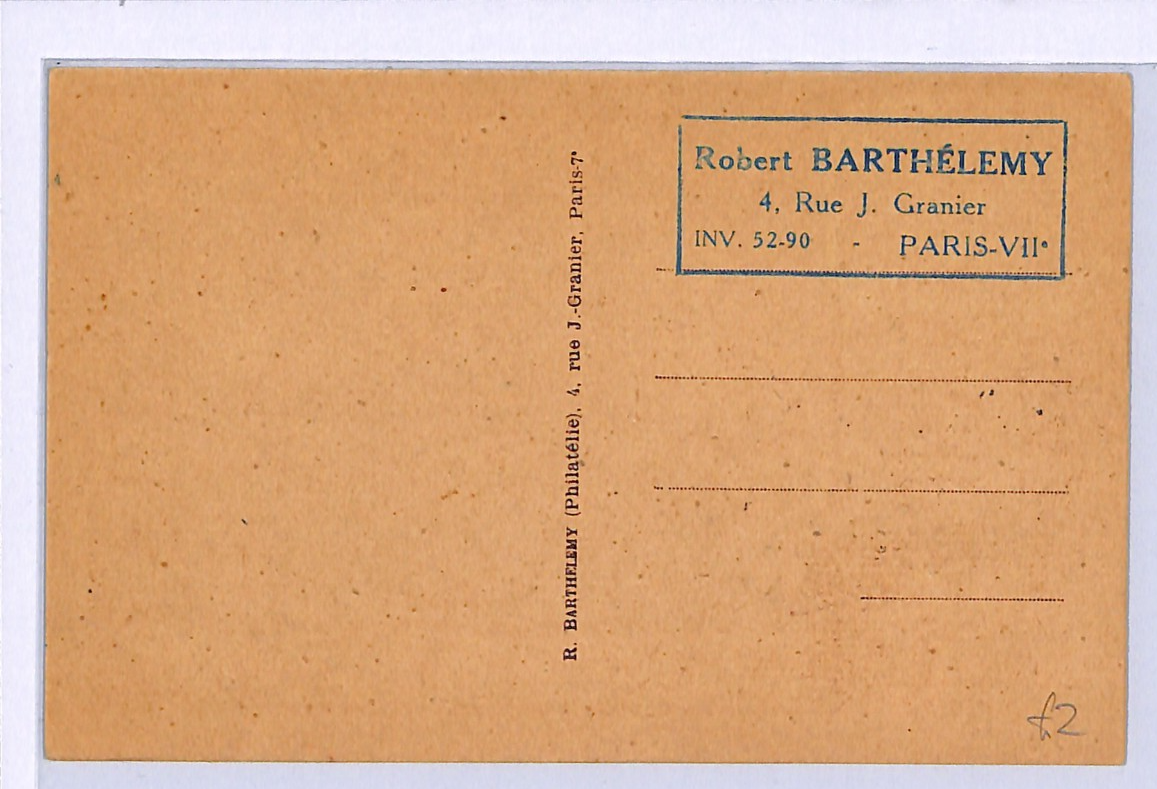 SCOUTING France Postcard SCOUTS Blue Cachet 1947 JAMBOREE CDS *Maxi-Card* WF288 - Image 4