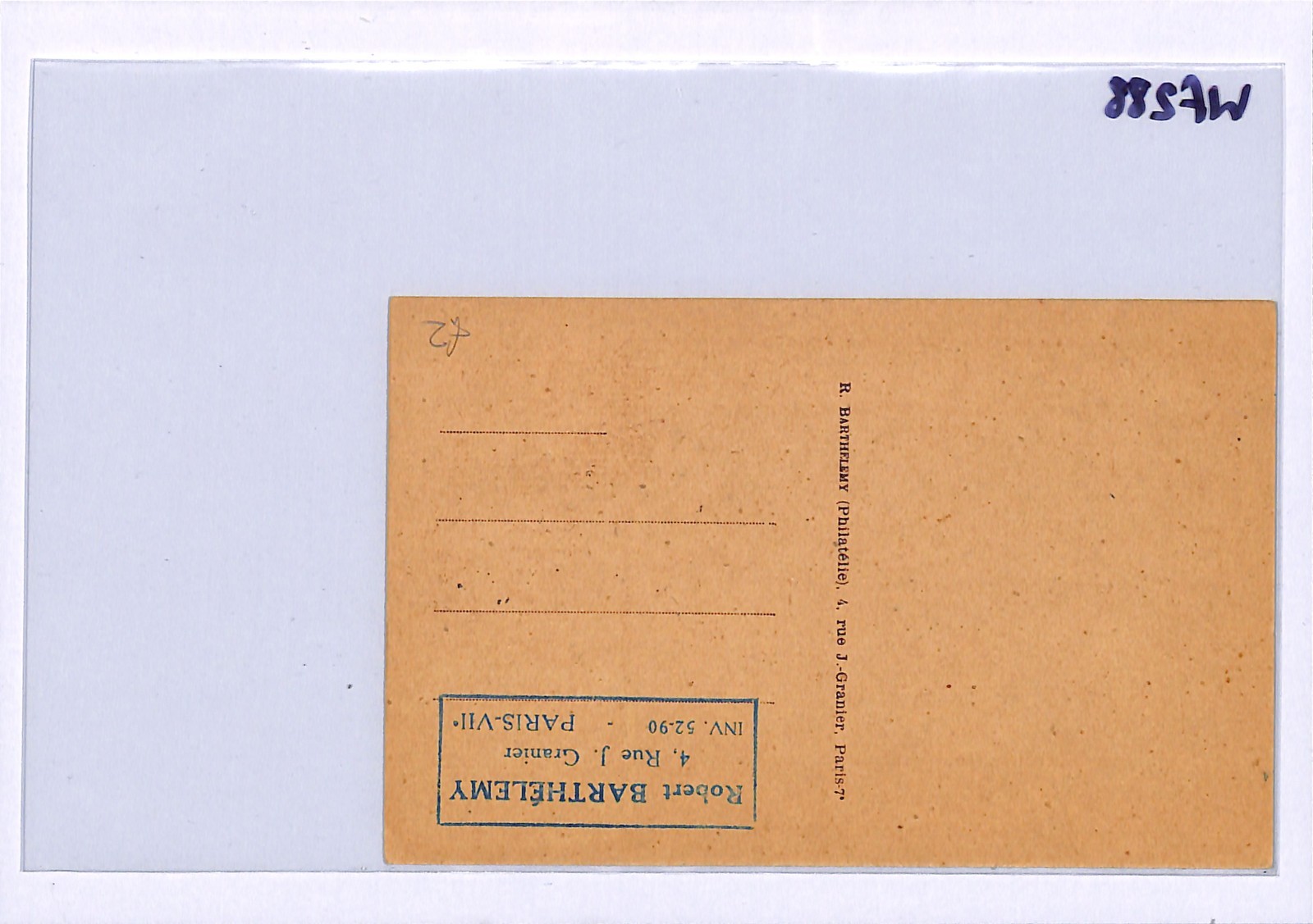 SCOUTING France Postcard SCOUTS Blue Cachet 1947 JAMBOREE CDS *Maxi-Card* WF288 - Image 6