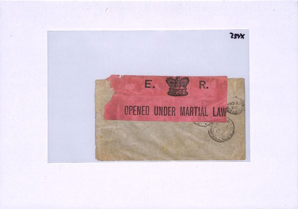 SOUTH AFRICA OVS BOER WAR Cover CEYLON POW CAMP Diyatalawa Bloem 1901 XV25 - Image 6