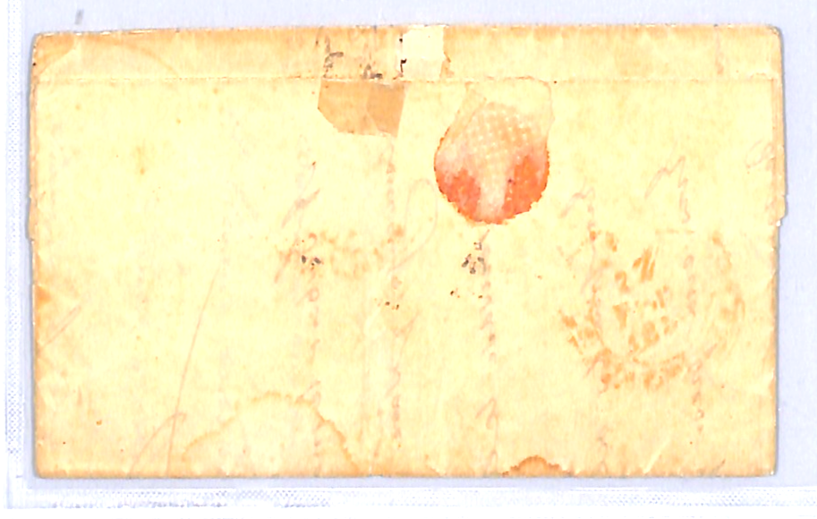 SPAIN NUMBER ONE Classic ISABELLA 6c Black (1850) *VARIETY* Cover Valencia WO112 - Image 4