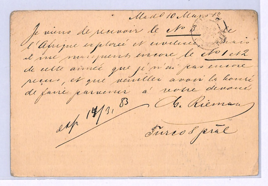 SPAIN Stationery Card SWITZERLAND *AMBULANT 1* RAILWAY TPO 1883 Geneva XV164 - Image 5