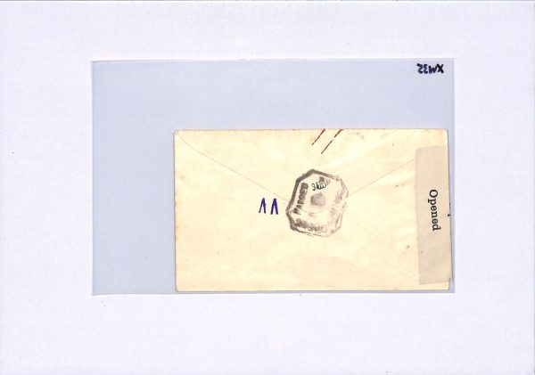 ST HELENA KGVI WW2 Cover RARE*CENSOR* Non-Philatelic WARTIME THOS COOK MAIL XW35 - Image 8