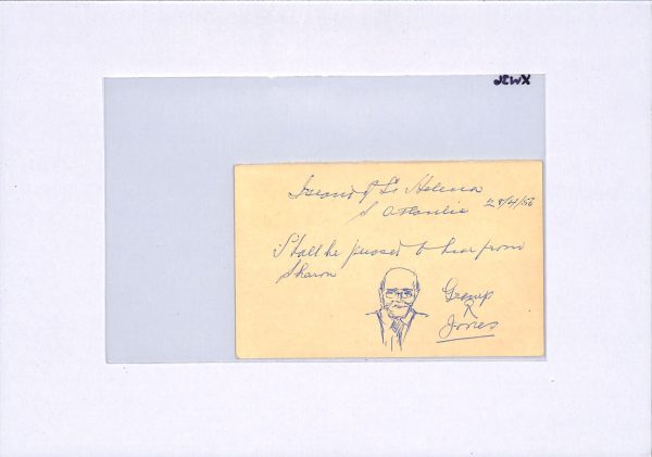 ST HELENA/GB Used Abroad KGVI REPLY CARD 1956 *Hand-Illustrated* PORTRAIT XW36 - Image 7