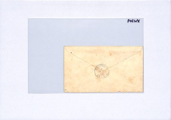 ST LUCIA Cover KGV 3d 2d Registered Commercial 1922 Jamaica via USA XW309 - Image 7