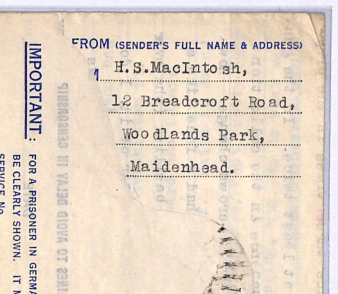 STALAG LUFT III Cover *POW MAIL* WW2 Censor 1942 Germany (GREAT ESCAPE CAMP) XO1 - Image 5