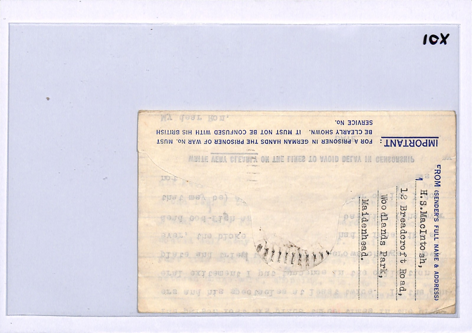 STALAG LUFT III Cover *POW MAIL* WW2 Censor 1942 Germany (GREAT ESCAPE CAMP) XO1 - Image 8