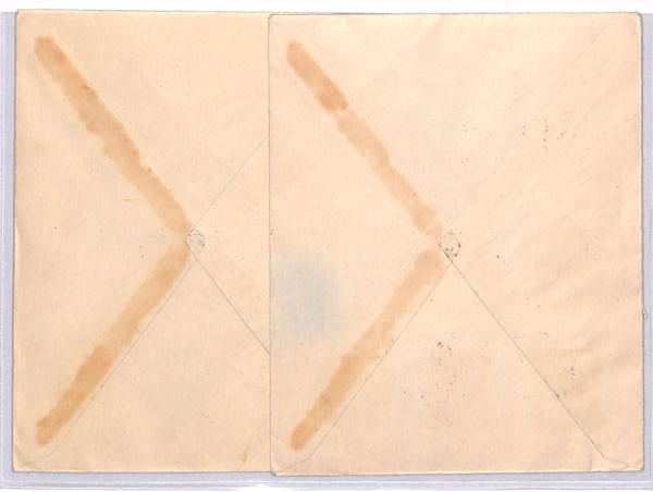 SWEDEN 1936 FDC *300th Anniversary* SPECIAL CDS First Day Covers{2} Set{12}YG384 - Image 11