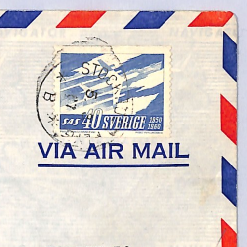 SWEDEN Cover GB PM *HAROLD WILSON* Visit 1967 Flown PILOT SIGNED Air Mail XS339 - Image 4