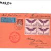 SWITZERLAND Air 1Fr *Block*{4} ZEPPELIN Cover 1930 SUDAMERIKAFAHRT Cachet KZ38 - Image 9