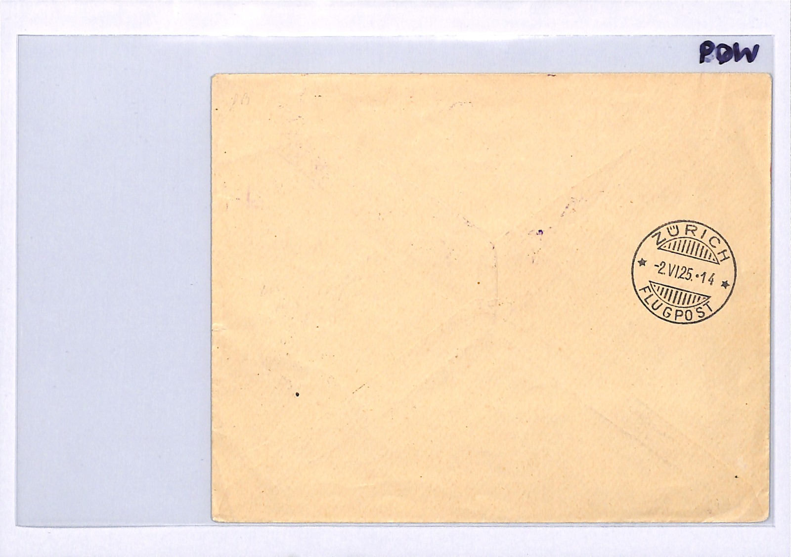 SWITZERLAND Air Mail 1925 MEETING INTERNATIONAL D'AVIATION GENEVE Laussane WQ9 - Image 6