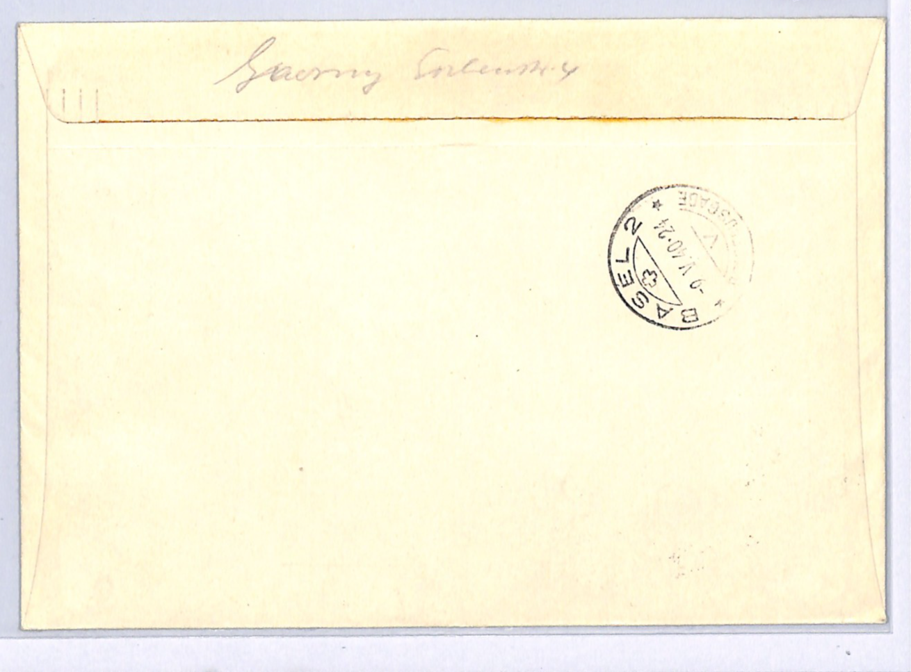 SWITZERLAND Air Mail Cover RED CROSS FUND SPECIAL FLIGHT Basel WW2 1940 WQ166 - Image 4