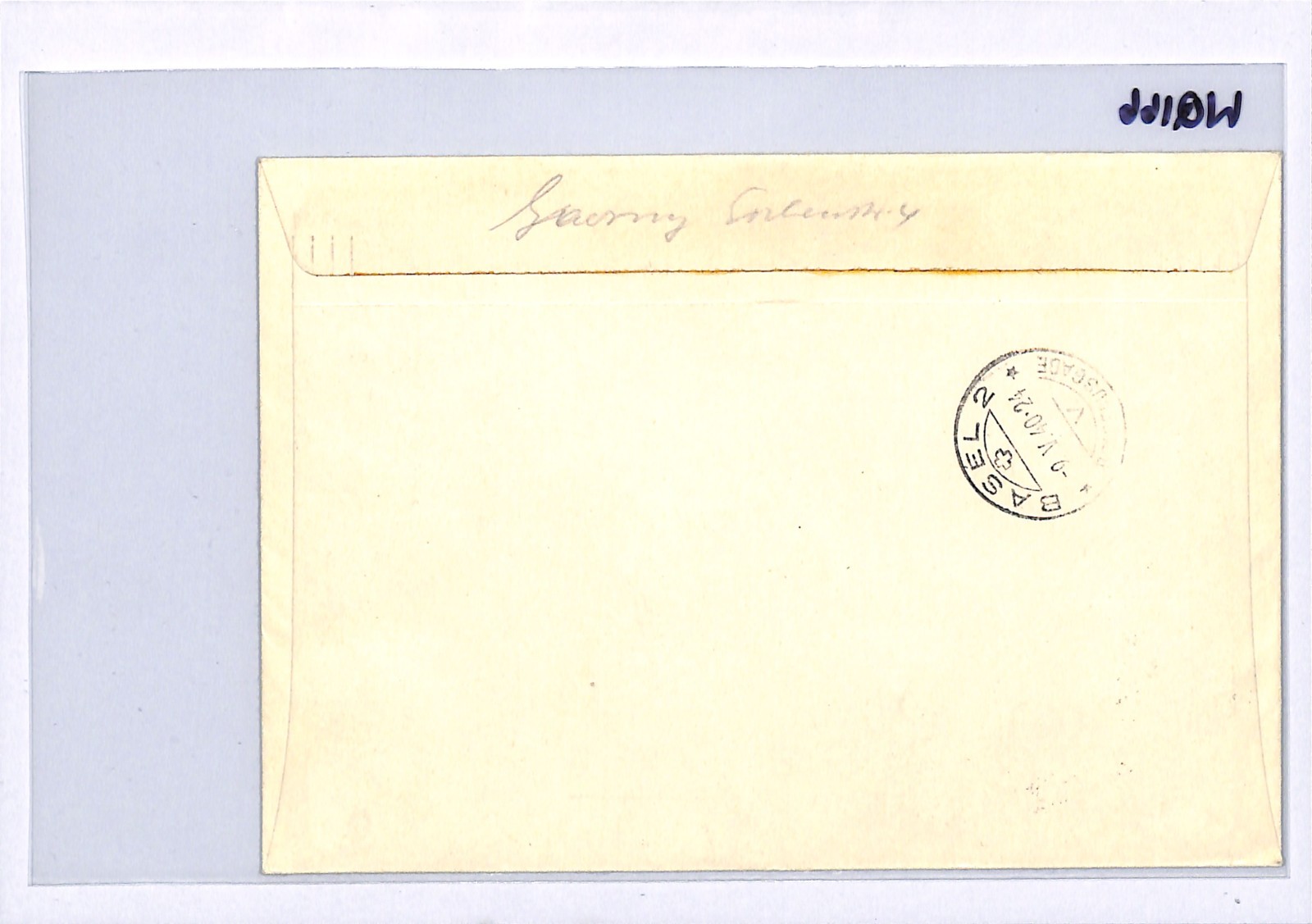 SWITZERLAND Air Mail Cover RED CROSS FUND SPECIAL FLIGHT Basel WW2 1940 WQ166 - Image 6