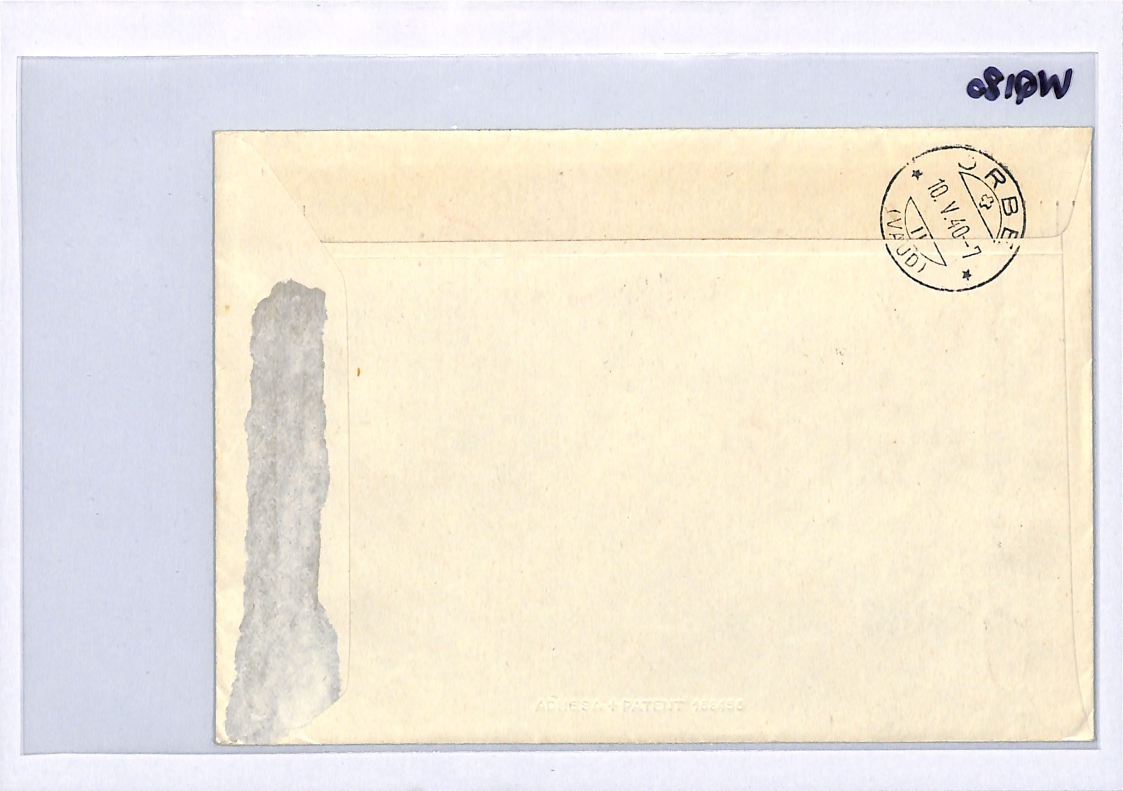 SWITZERLAND Air Mail Cover RED CROSS FUND SPECIAL FLIGHT Geneva Orbs 1940 WQ180 - Image 5