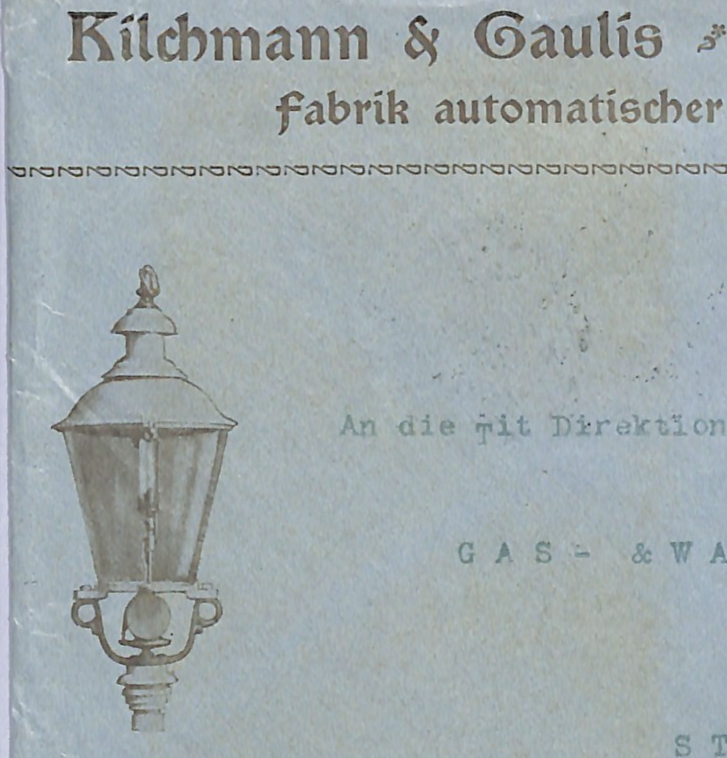 SWITZERLAND Illustrated Advert Cover LAMP Wohlen St Gallen 1910{samwells}WG347 - Image 3