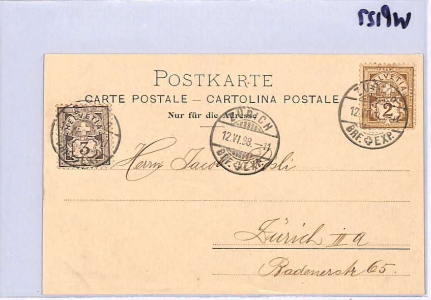 SWITZERLAND Postcard *SHOOTING SOCIETY* Zurich 1898 Early PPC GUNS WP127 - Image 12