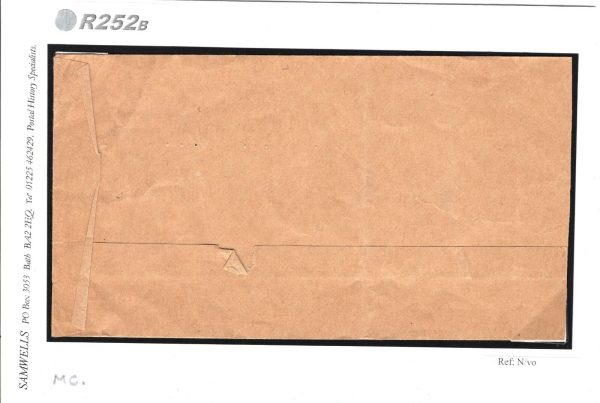 SWITZERLAND RAILWAY Cover *TRAIN SERVICE* 1930s GB Derby Works {samwells}R252b - Image 6