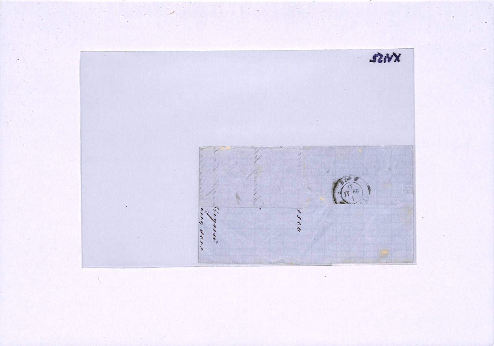 SWITZERLAND RAILWAY TPO *ROMANSHORN-BERN* CDS 1866 Part Cover{samwells}XV152 - Image 5