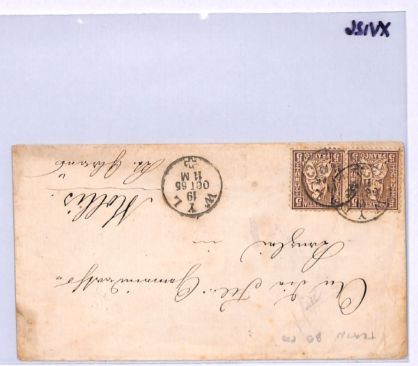 SWITZERLAND RAILWAY Wyl Cover 1865 *ZURICH-CHUR*+*ROMANSHORN-OLTEN* TPO{2} XV126 - Image 11