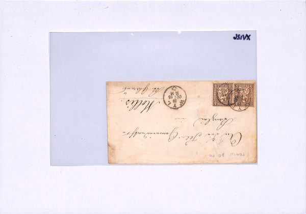 SWITZERLAND RAILWAY Wyl Cover 1865 *ZURICH-CHUR*+*ROMANSHORN-OLTEN* TPO{2} XV126 - Image 14