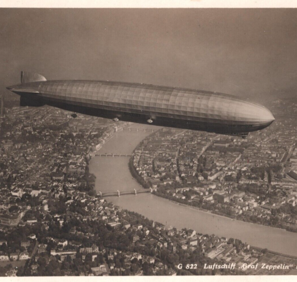 SWITZERLAND Treaty ZEPPELIN Air 1930 Card Basel *LANDUNG* Cachet SWEDEN MA2087 - Image 3