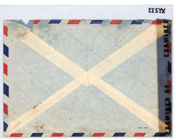SWITZERLAND WW2 Censor Cover 1Fr *PAX* PEACE HIGH VALUE Basel 1945 Air USA XT233 - Image 7