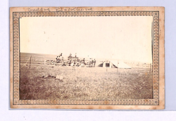 South Africa BOER WAR Real Photo BRITISH MILITARY OUTPOST Paris PhotographerXV14 - Image 3