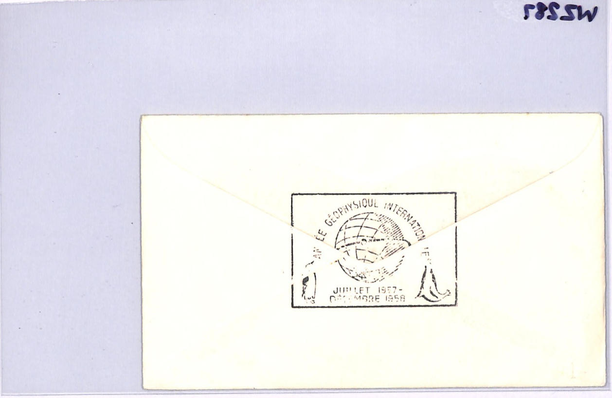 TAAF France Cols 1957 GEOPHYSICAL YEAR Set FDC First Day Cover PENGUINS WZ287 - Image 11