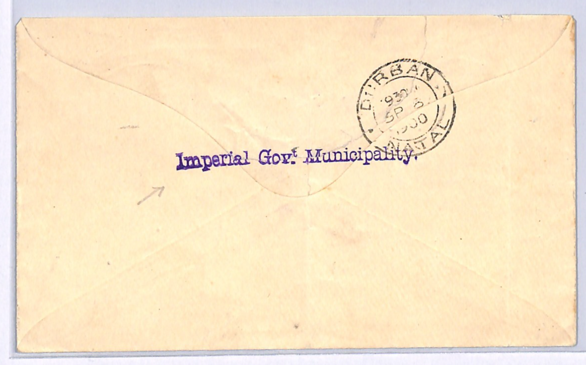 TRANSVAAL ZAR British Occ BOER WAR Cover OHMS *Imperial Govt* CACHET 1900 WN330 - Image 5