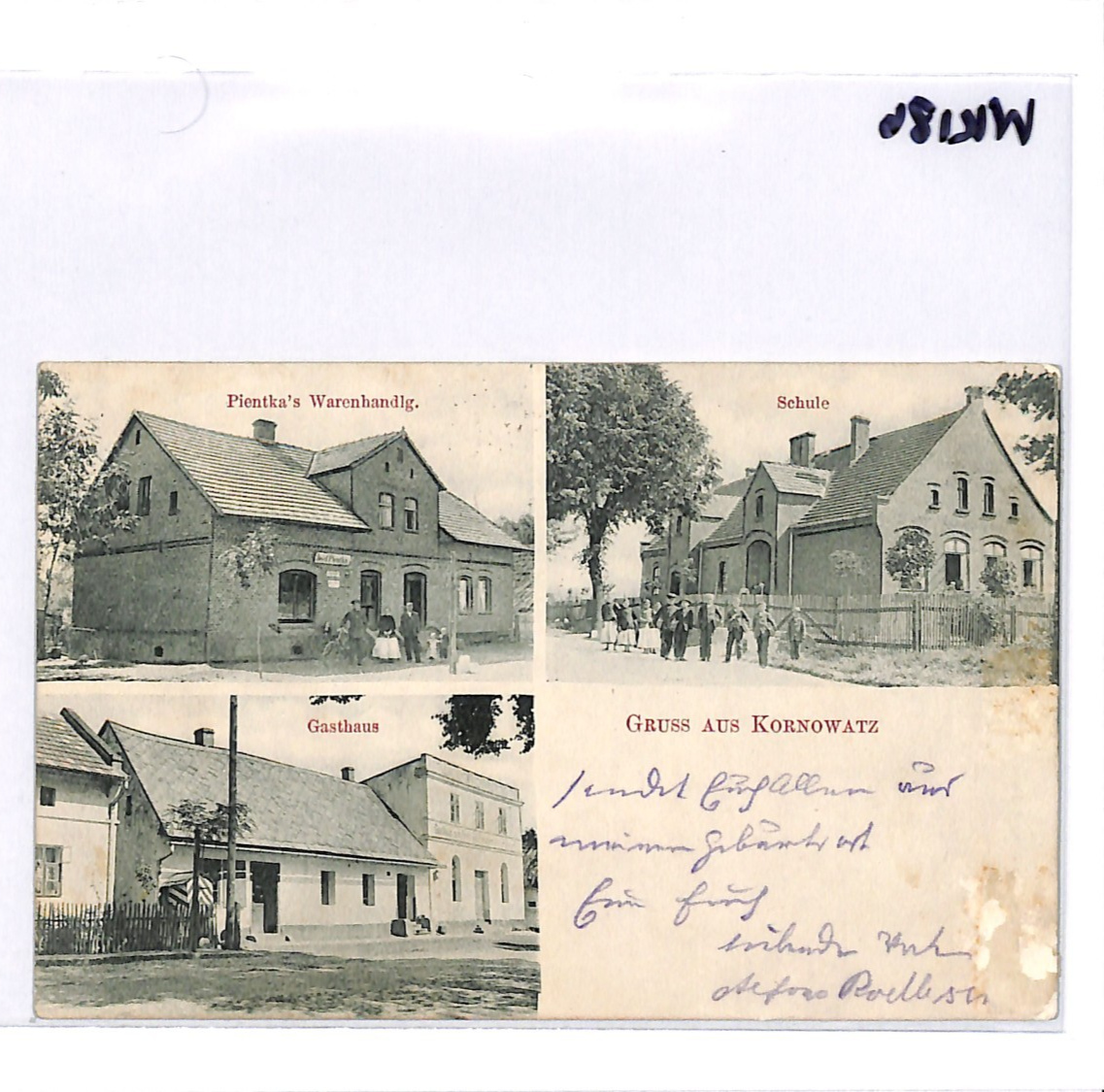 UPPER SILESIA *Plebiscite* O/p VARIETY 1921 Poland/Germany Card KORNOWATZ WK186 - Image 11