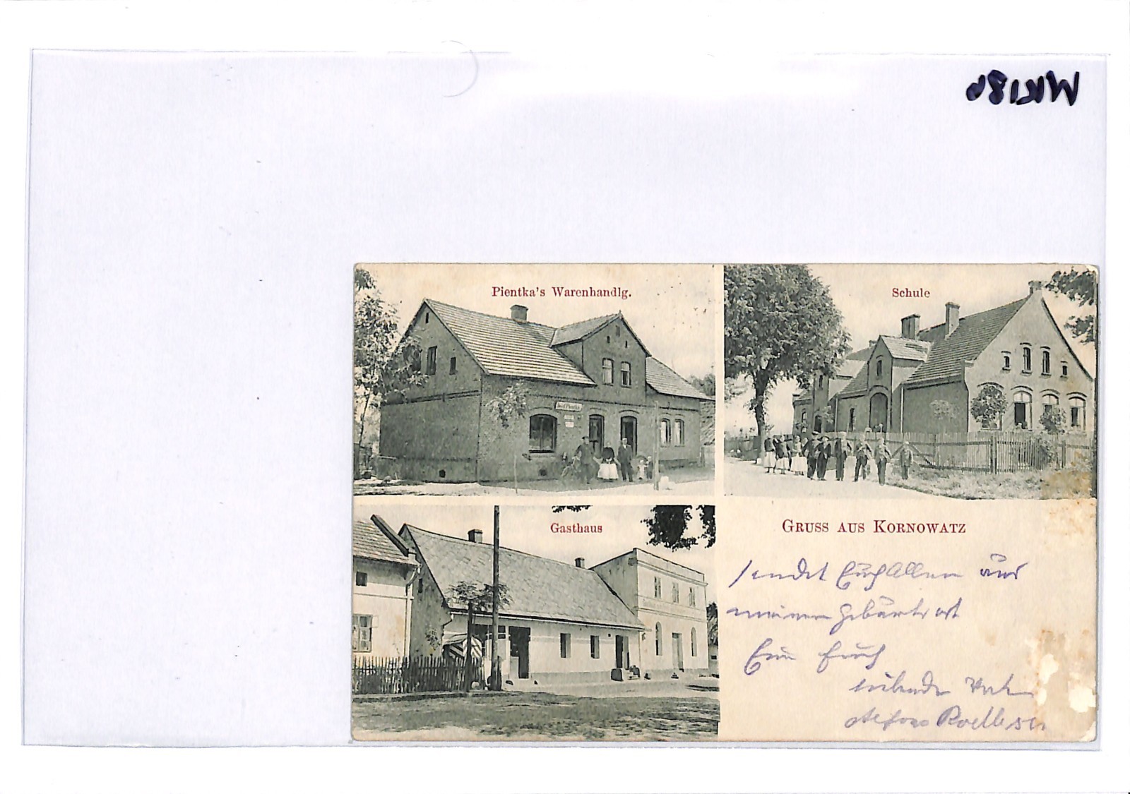 UPPER SILESIA *Plebiscite* O/p VARIETY 1921 Poland/Germany Card KORNOWATZ WK186 - Image 13