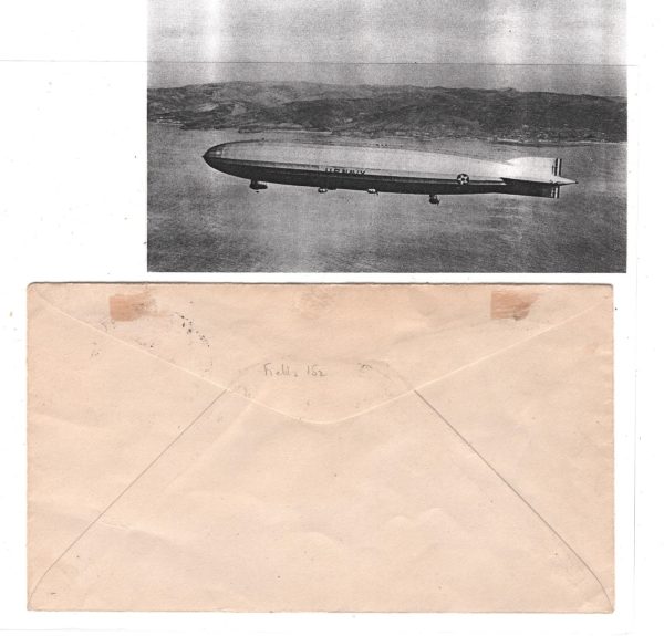 USA 1925 Cover AIRSHIP *SHENANDOAH* Naval SHIP PATOKA Governors Conference KZ266 - Image 3
