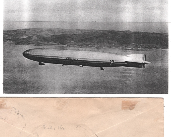USA 1925 Cover AIRSHIP *SHENANDOAH* Naval SHIP PATOKA Governors Conference KZ266 - Image 5