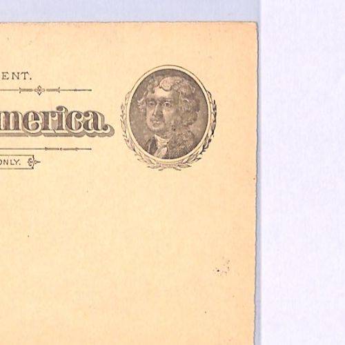 USA ADVERT POSTAL STATIONERY (Germany) *Scheffel Halle* Postcard Unused WP138 - Image 7