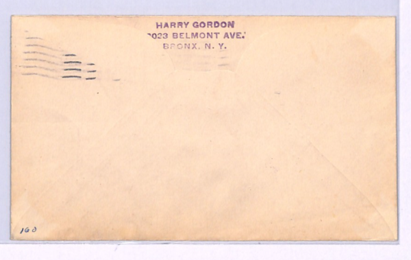 USA AIRSHIP *AKRON* Air 1931 FIRST FLIGHT Peoria ROSENDAHL Signed (Zeppelin)XA89 - Image 3