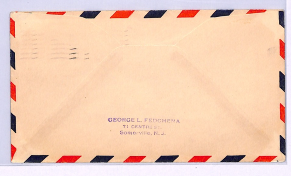 USA AIRSHIP AKRON Air Mail 1931 Cover Kenosha *ROSENDAHL* Signed (Zeppelin)XA88 - Image 4
